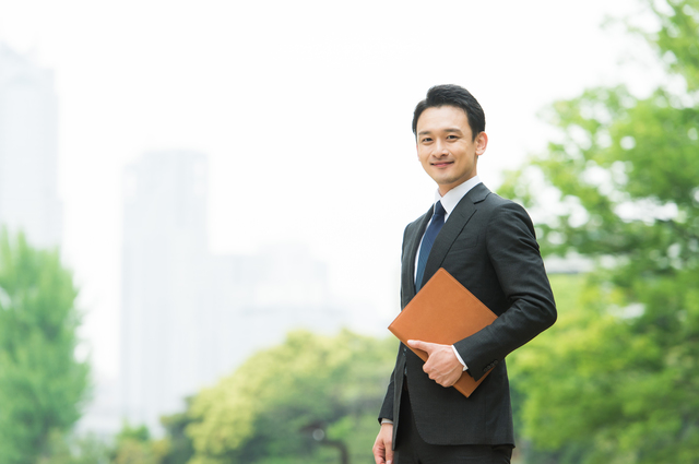 信頼できる　営業マン