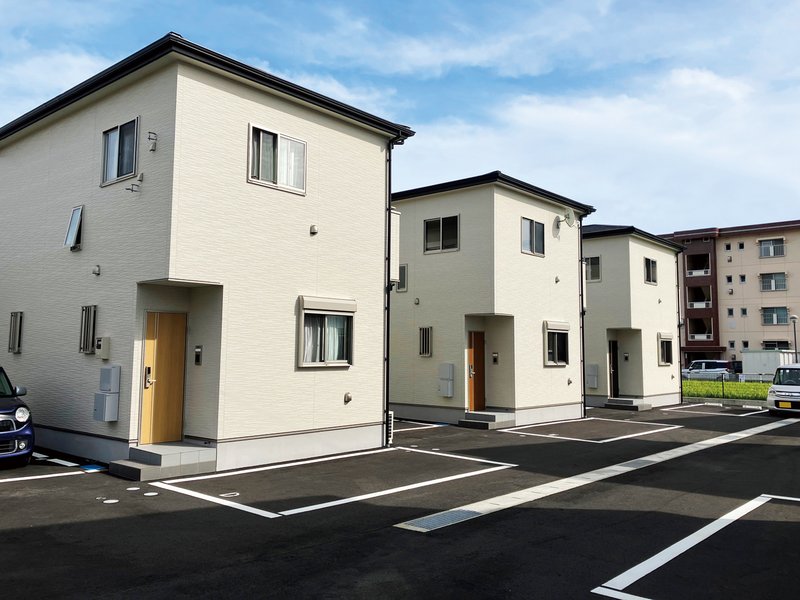 ソワーレA〜F棟の建物外観